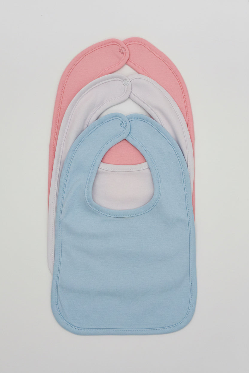 Pink Cotton Bib