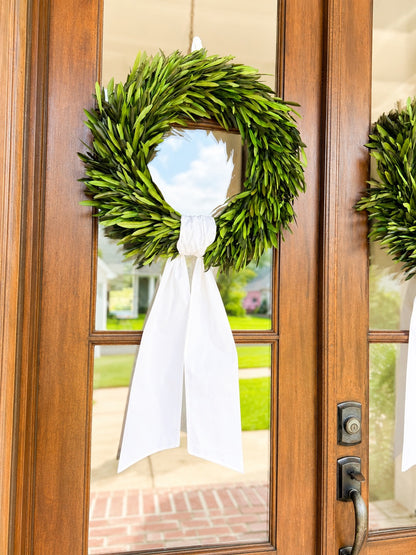 Cotton Wreath Sash