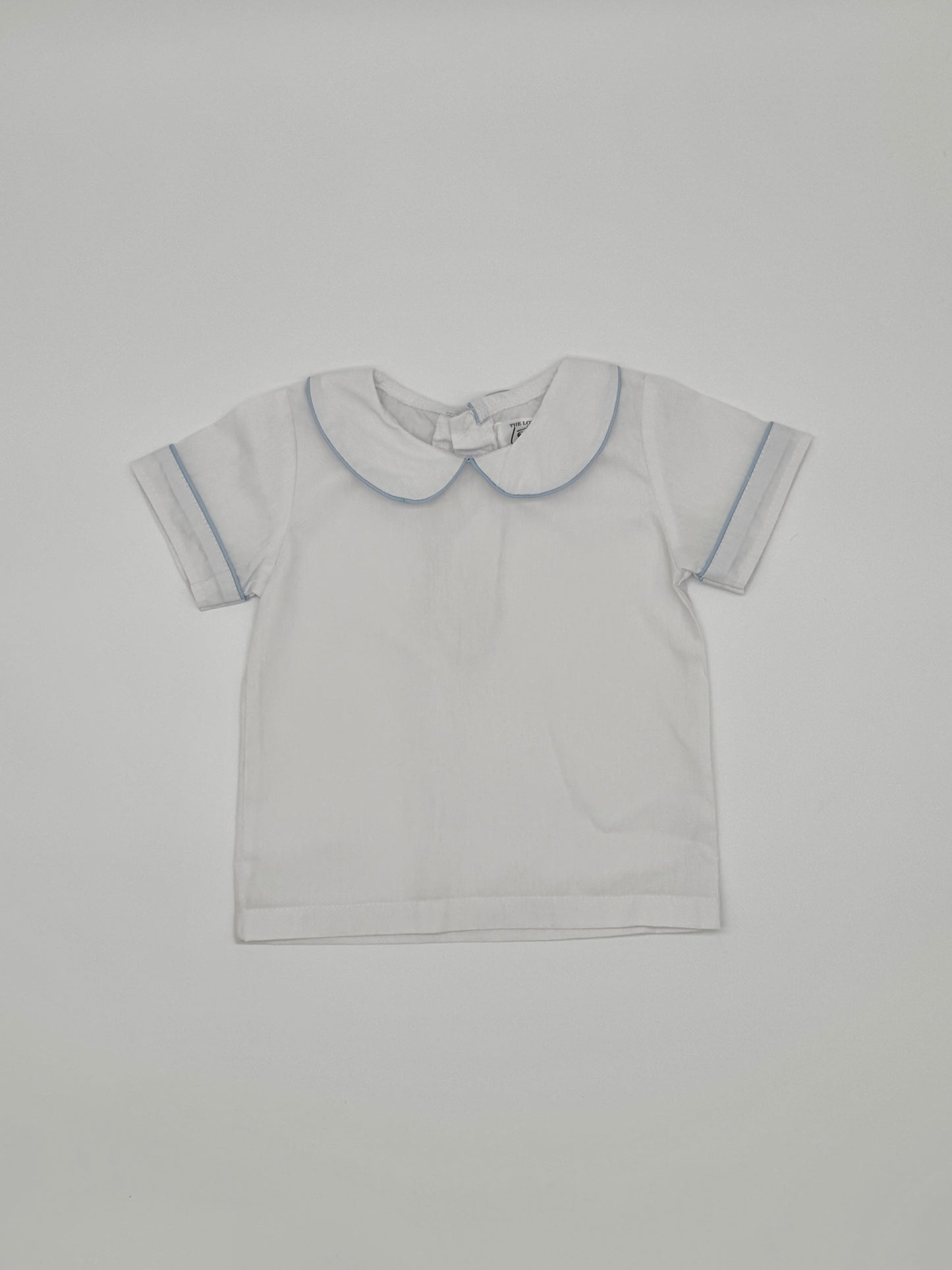 Boys Blue and Green Plaid Jon Jon Set