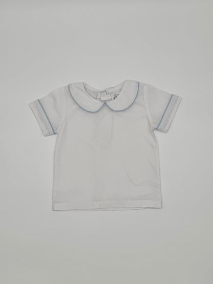 Boys Blue and Green Plaid Jon Jon Set