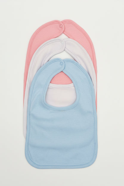 Blue Cotton Bib