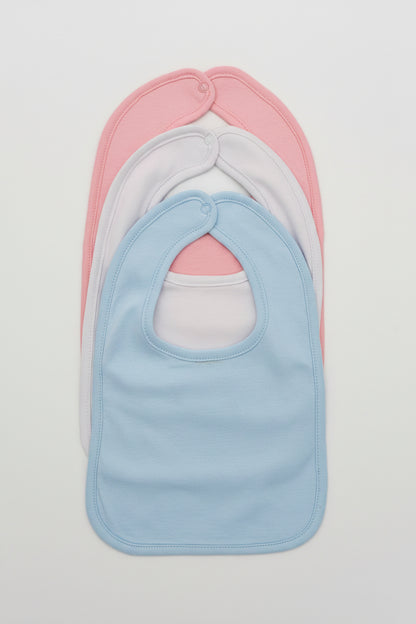 White Cotton Bib