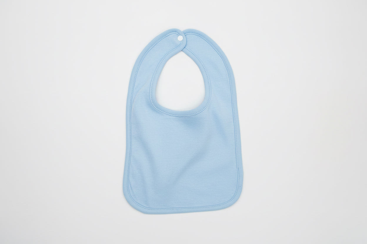 Blue Cotton Bib