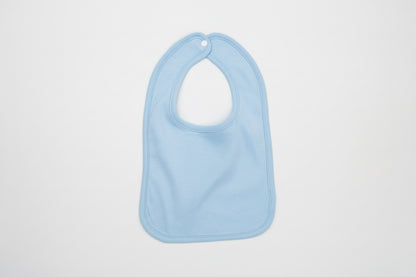 Blue Cotton Bib