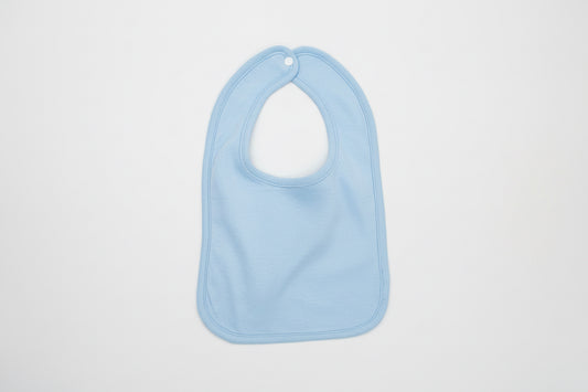 Blue Cotton Bib