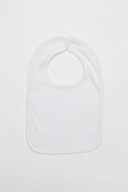 White Cotton Bib