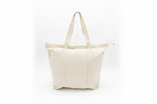 Canvas Zipper Tote