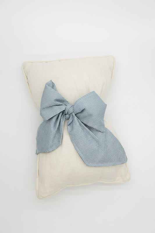 Blue Stripe Baby Sash