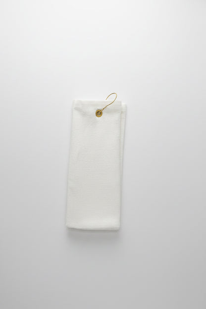 White Golf Towel