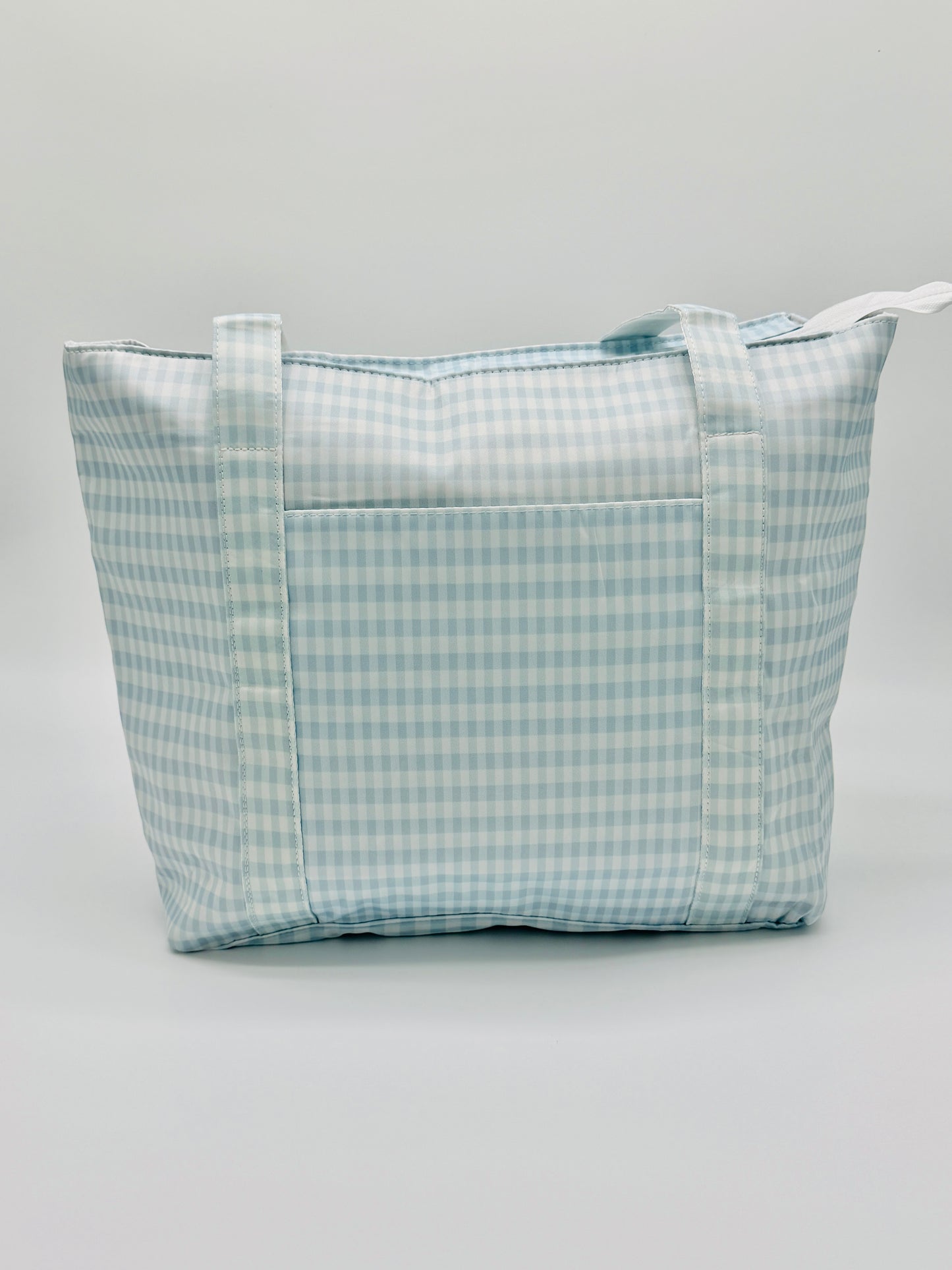 Blue Square Wipeable Tote