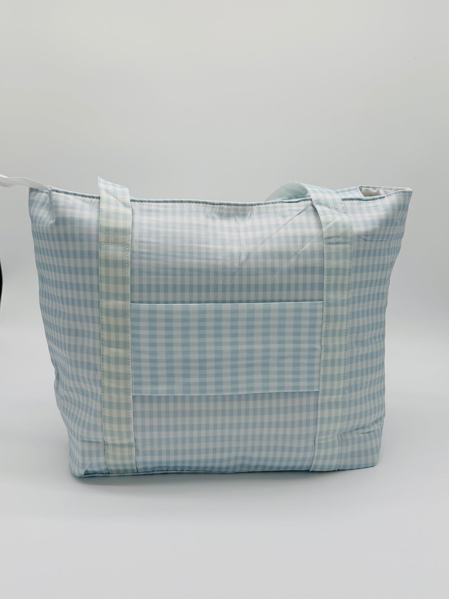 Blue Square Wipeable Tote