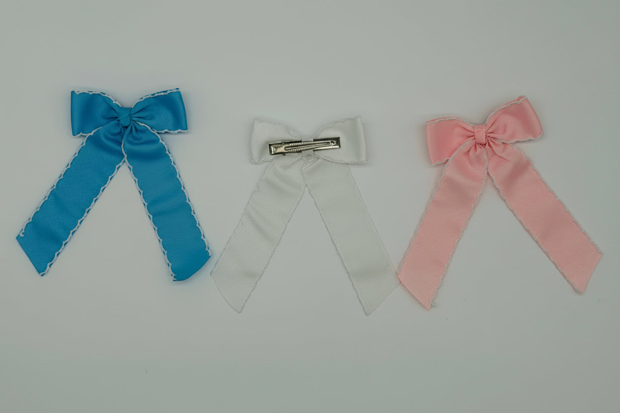 Girl's Moonstitch Bow