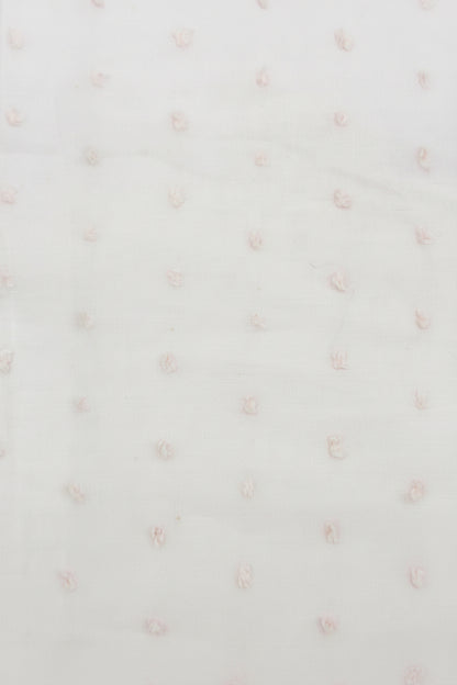 Pink Swiss Dot Fabric