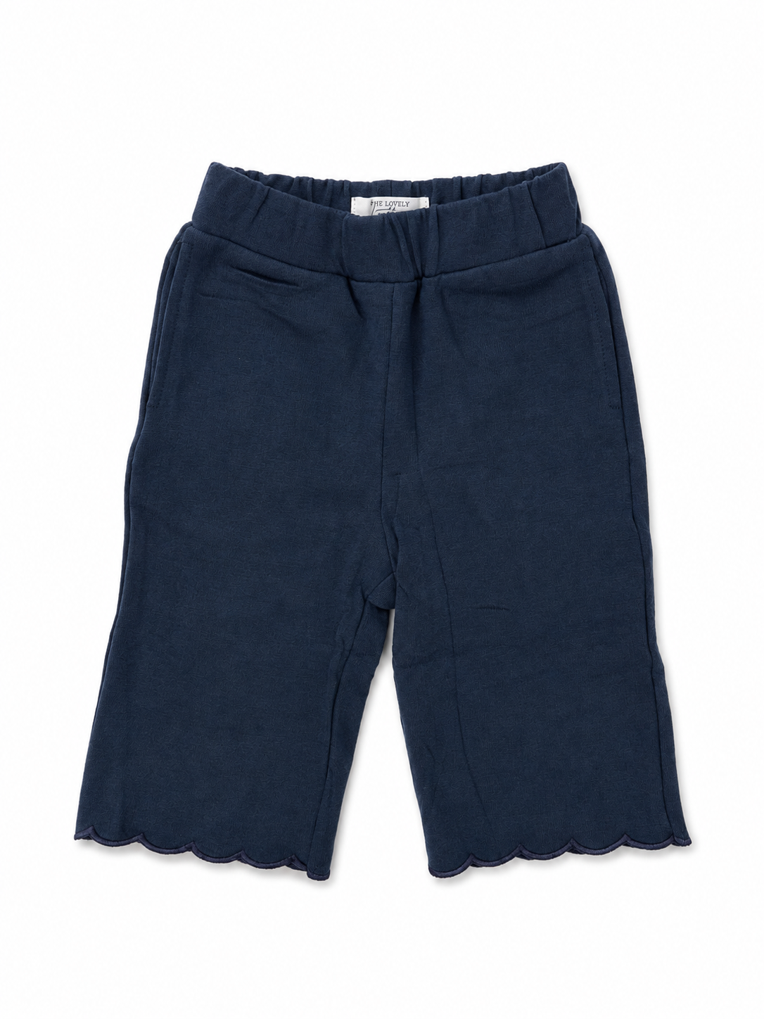 Girls Blue Scallop Set