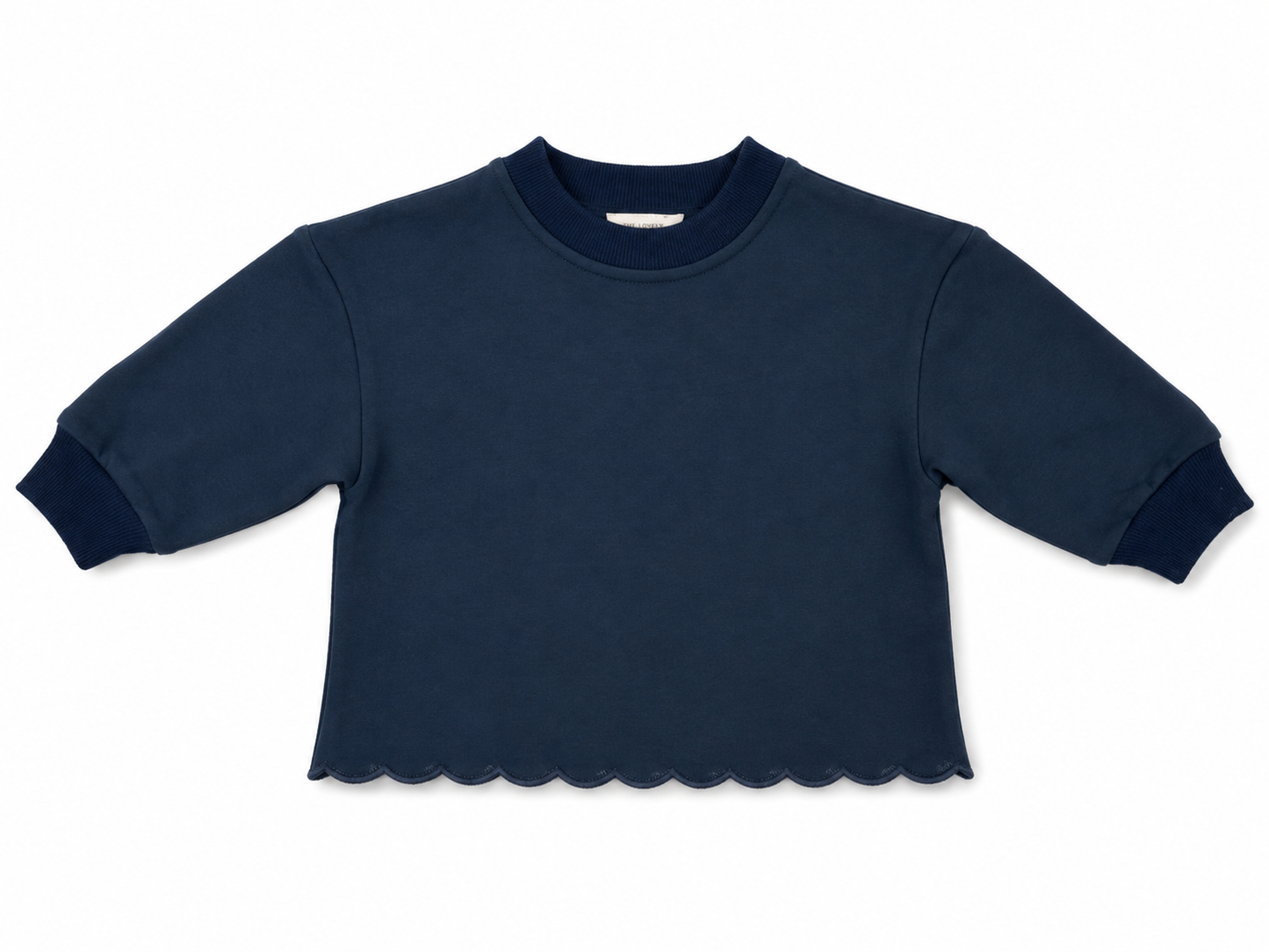 Girls Blue Scallop Set